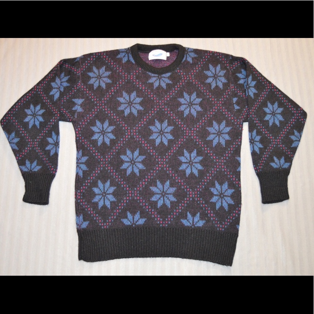 Vintage Bar Harbor Knits Christmas-Style Sweater